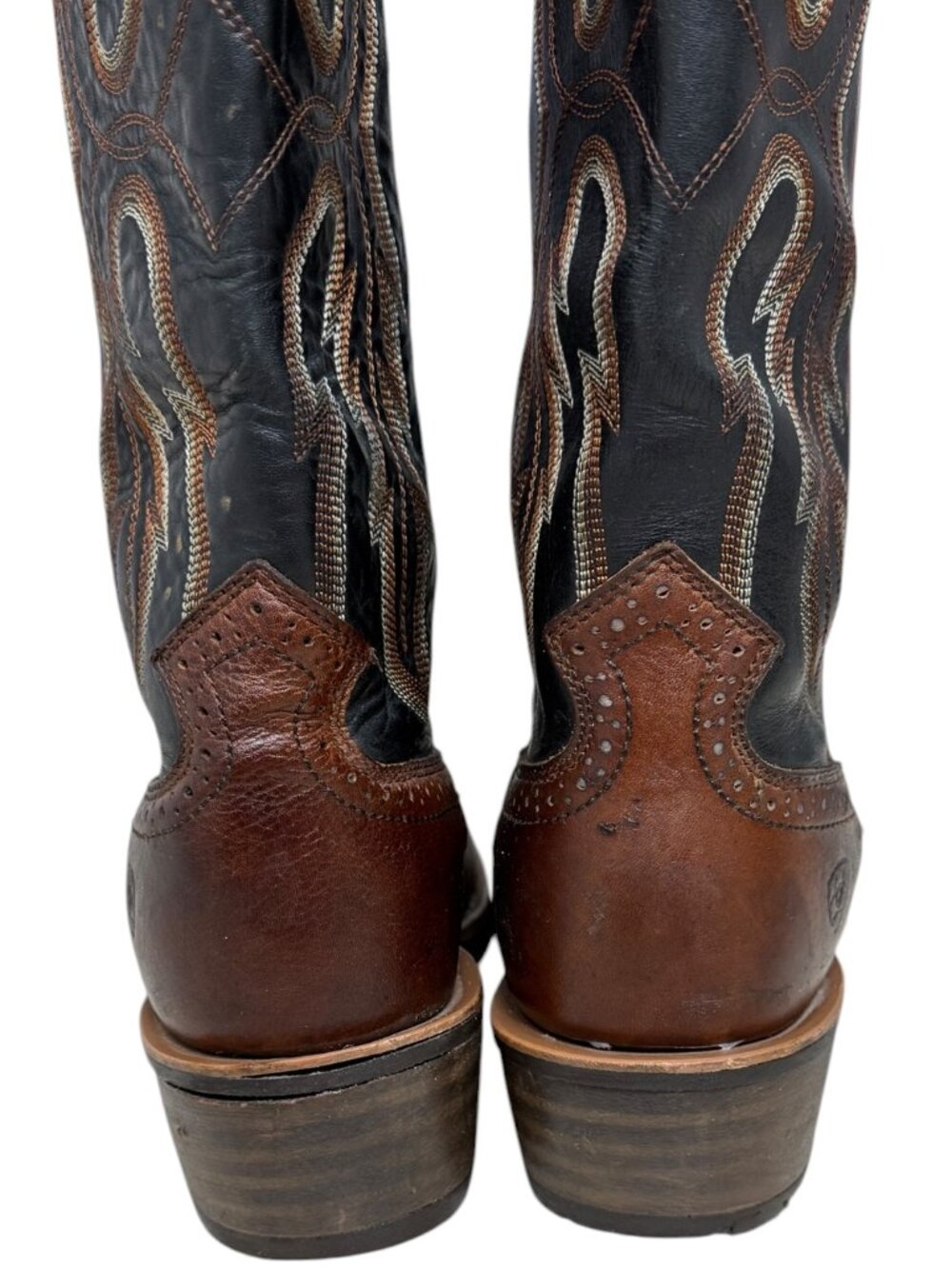 Ariat Heritage Stockyard Leather Western Cowboy Boot men's 11 D - Picture 5 of 16